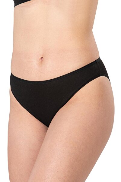 ALFA AKSESUAR 03 Black Mi Emay 1441 Modal Cotton Panties