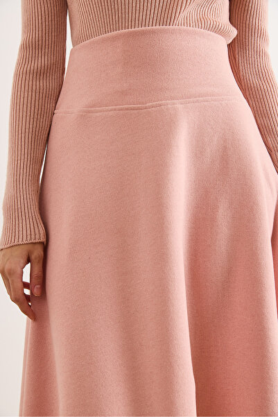 Olalook Women's Powder Waistband Thessaloniki Bell Skirt Etk-19000297