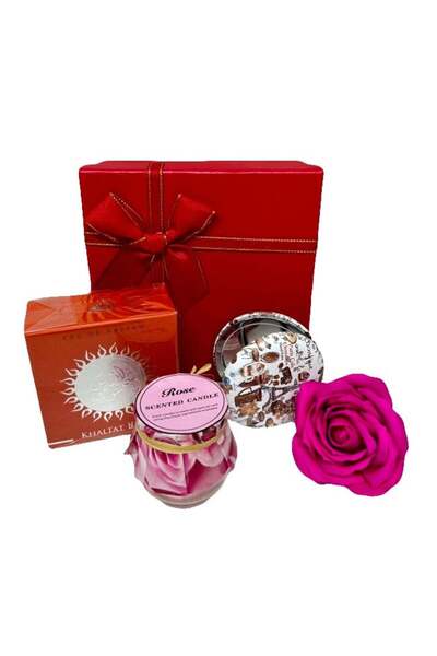 velve Pachet Epso pentru femei, cu parfum arabesc , oglinda, trandafir din sa...