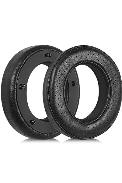 PadForce Pernițe pentru căști Focal, spumă cu memorie - negre, piele cu găuri