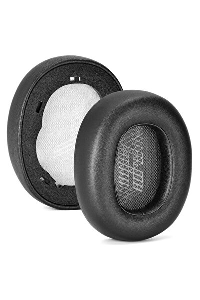 PadForce Pernițe pentru urechi pentru JBL E65BT/E65BTNC/Duet NC/Live 650BTNC/Live 660BTNC, piele - negru