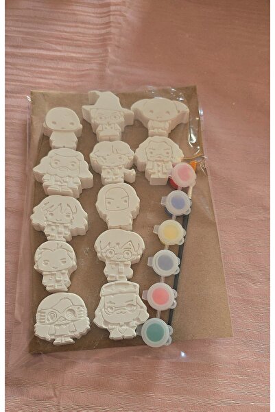 yağmur candle Harry Potter Çocuk Boyama Seti | Alçı Figür ve Boya | DIY Aktiv...