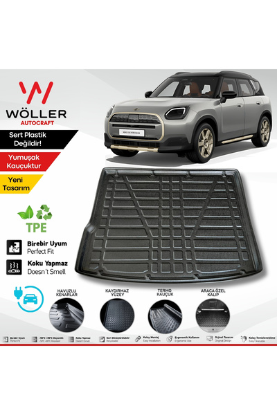 wöller Yeni Mini Countryman E Bagaj Havuzu Elektrikli 2024 Sonrası Uyumlu 3d ...
