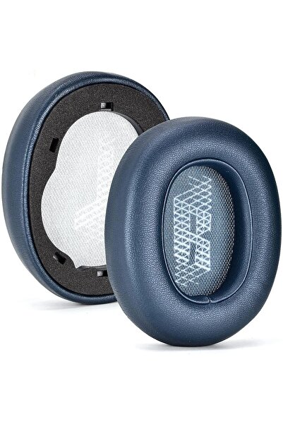 PadForce Pernițe pentru urechi pentru JBL E65BT/E65BTNC/Duet NC/Live 650BTNC/Live 660BTNC, piele - albastră