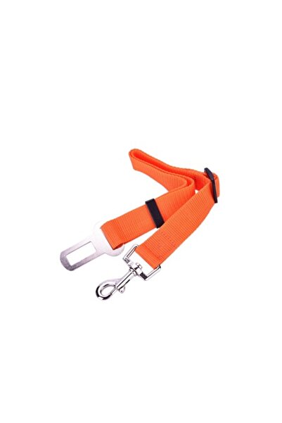Doty Lesa caine Trip Leash, pentru centura de siguranta de la masina, portoca...