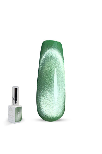 global fashion طلاء أظافر جل عيون القطة سنو وايت ثلاثي الأبعاد - 15 مل، جل لا...