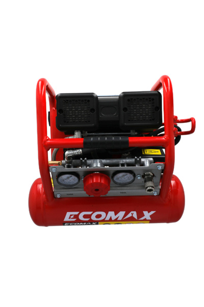 Ecomax ضاغط هواء هادئ على شكل هوت دوج سعة 4 لتر
