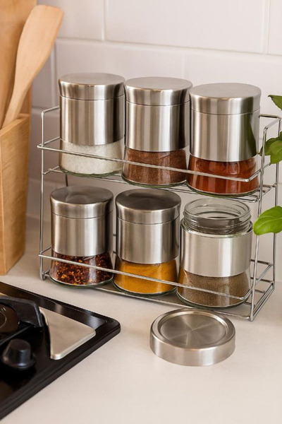 Generic Spice and seasoning jar set