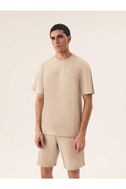 Henderson Men's Pajama Set Homewear 2-Piece T-Shirt & Shorts Relaxed Fit 100% Cotton | Olive