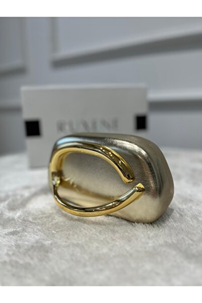 RUXENE GEANT DE SEARĂ DIVA AUR-ARGINT-NEGRU AUR METAL CU MÂNER