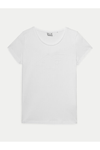 4F Γυναικείο T-Shirt 4FWMM00TTSHF1846 Λευκό