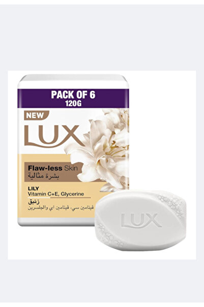 LUX Creamy Perfection Soap Bar 120g Pack of 6