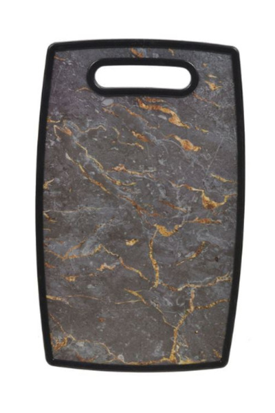 OEM Tocător din plastic - Marmură neagră 37 x 23 cm