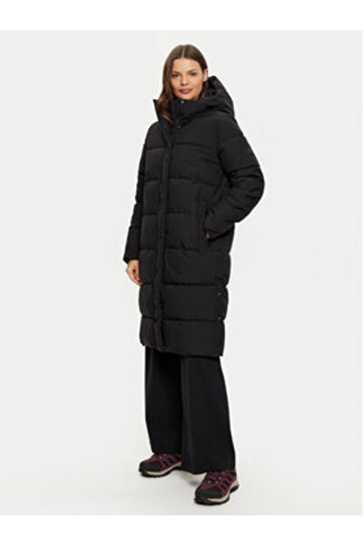 4F Γυναικείο Χειμερινό Μπουφάν 4FWAW24TDJAF476 Μαύρο