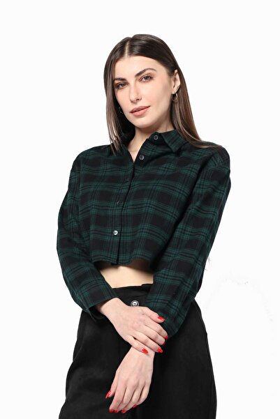 Kitschen قميص منقوش بأزرار أمامية