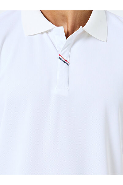 Styli Men Regular Fit Polo with Side Button Detail