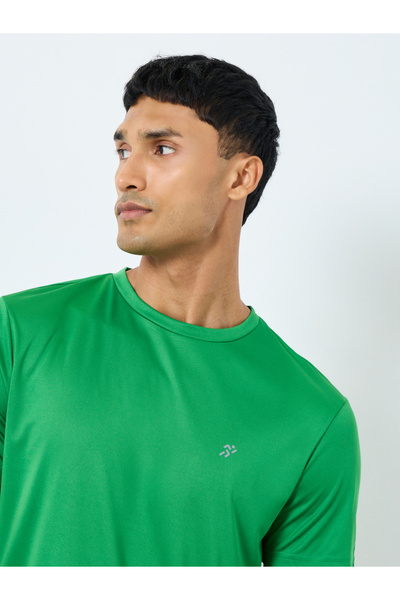 Styli Regular Dry Fit Active T-Shirt with Logo Detail