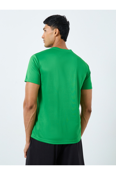 Styli Regular Dry Fit Active T-Shirt with Logo Detail