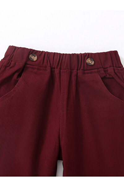 Take Two By Styli Boys Checked Shirt and Solid Pants Set