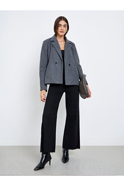 Styli Women Oversized Wool Jacket