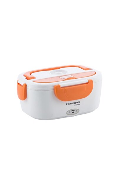 InnovaGoods Electric Lunchbox for Cars, InnovaGoods, 40W, 12V, White Orange