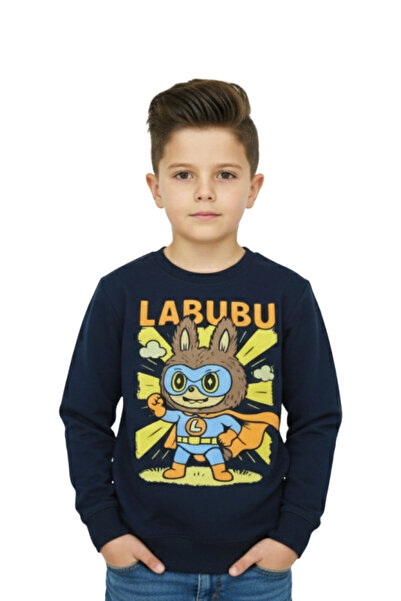 CRASSİ Μπλούζα για αγόρια με στάμπα Labubu