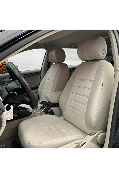 K-Design AUDİ A3 Araca Özel Oto Koltuk Kılıfı - Alkantara ve 1.Kalite Deri