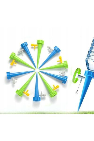 OEM Set of drippers with valve for plant irrigation - 12 pcs