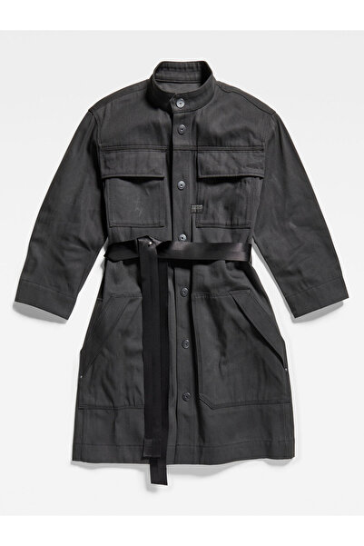 G-STAR RAW Γυναικείο Φόρεμα Τζιν G Star Raw D17878 Μαύρο