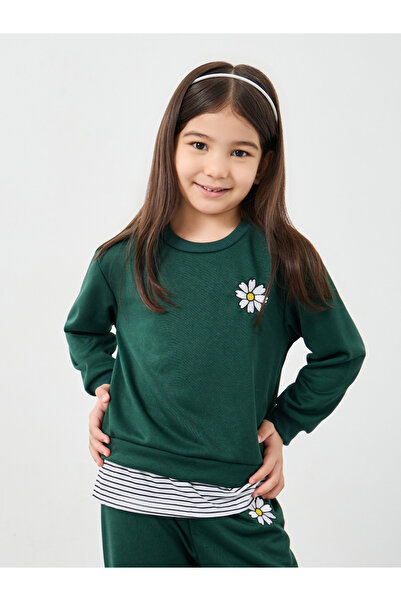Styli Pack of 3 - Daisy Print Sweatshirt, Joggers and Beanie