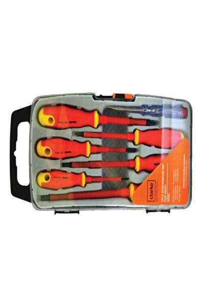 Clarke SDSIC SCREW DRIVER SET INSULATED 7PC