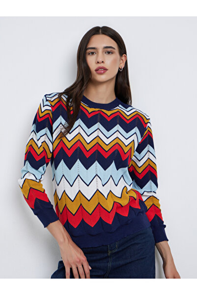 Take Two By Styli Early Autumn Knitted Long Sleeve Sweater