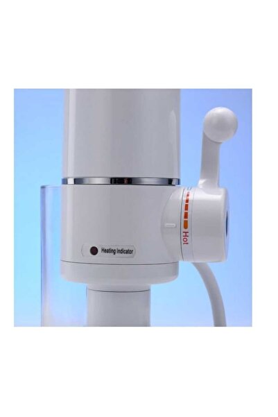Welora Electric faucet for heating water, 3000W, for sink, maximum 60°C, white + Universal flexible faucet