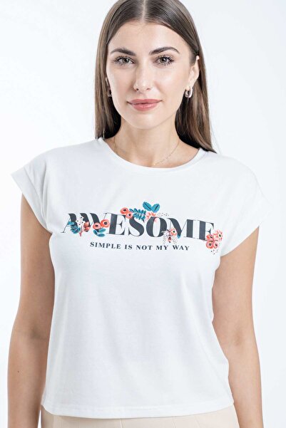 mica Graphic Print Short Top