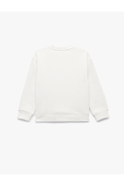 Koton Dívčí mikina 6Wkg10209Ak EKRU