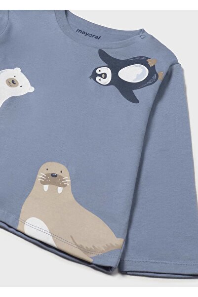MAYORAL Erkek Bebek Uzun kol T-shirt