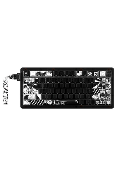 QwertyKey QwertyKey75 HE Momo – Εφέ Hall, Γρήγορη ενεργοποίηση, RGB, Snap Tap, Μαγνητικοί διακόπτες