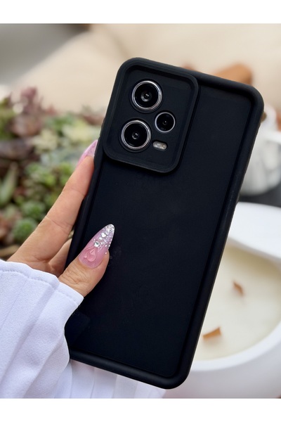 Go Aksesuar Redmi Note 12 Pro 5g Uyumlu Mat Lansman Parmak İzi Bırakmaz Esnek...