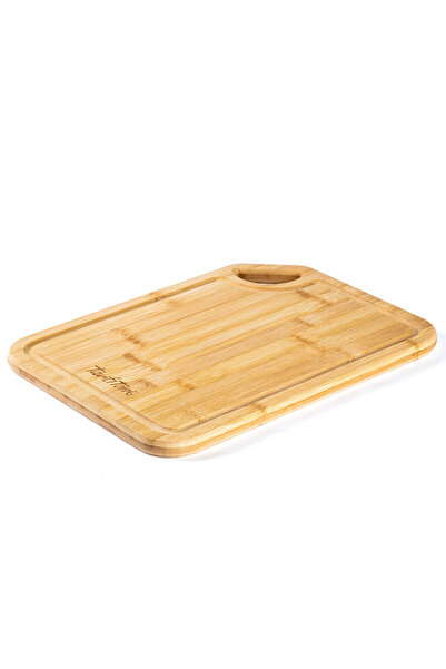 Tantitoni Bamboo Cutting Board with Corner Handle 40X30Cm