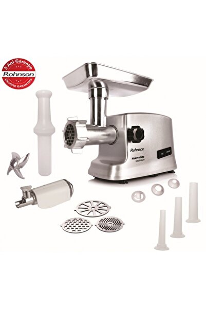 ROHNSON Mașină de tocat carne R5430 Heavy Duty, 3000W, capacitate 2.5kg/min