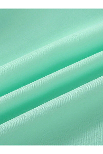 Take Two By Styli Boys Green Solid Button Front Shirt