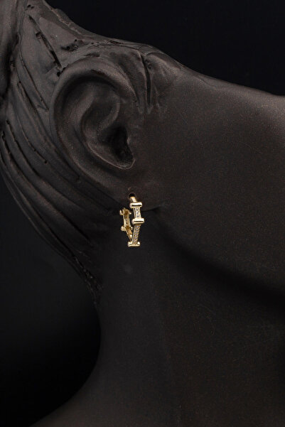 Bilezikci Üçgen Spor Altın Küpe