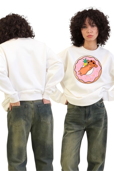 ArtYus Φούτερ με μακρυμάνικο σχέδιο Unisex για σκύλους σε διακοπές με λαιμόκο...