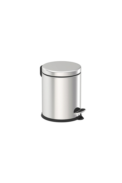 İzmir Fırça Luna Micro 5 Lt. Stainless Pedal Trash Can - 4100559479