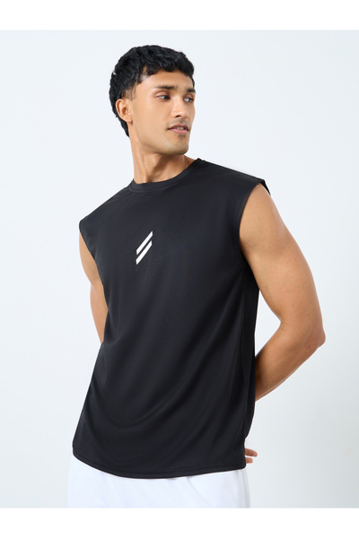 Styli Men Minimal Print Workout Tank