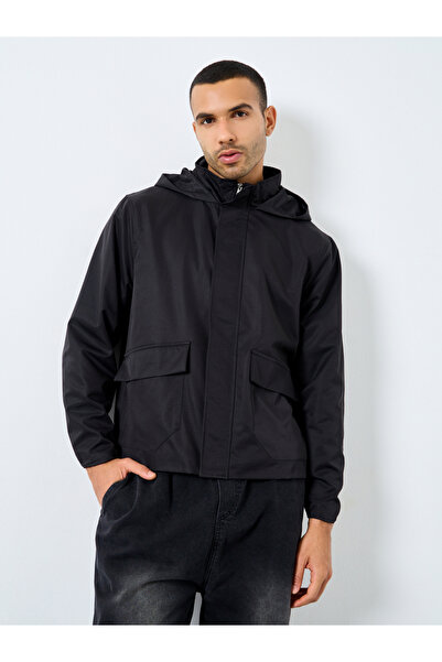 Styli Men Oversized Solid Utility Jackets