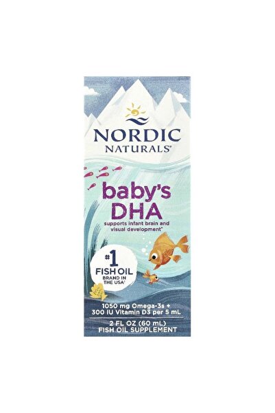 Nordic Naturals ، DHA للأطفال، 2 أونصة سائلة (60 مل)