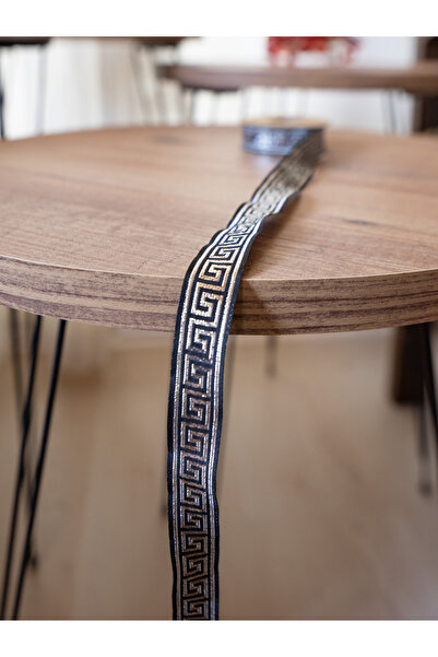 FANTASTIC KURDELE Fantastic Ribbon Woven Glitter Ribbon - 1.5 cm X 5m |   Stylish and Shiny Detailed Ribbon