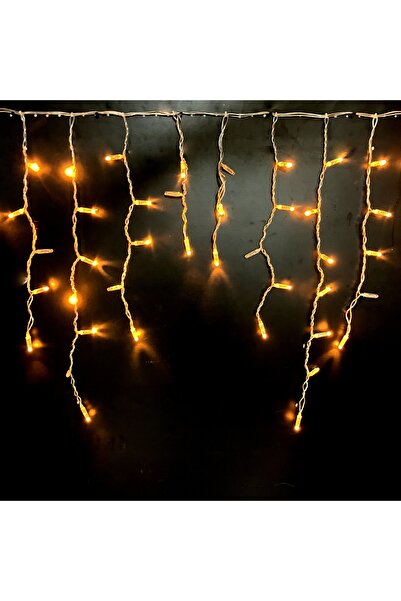 Birleşenler Saçak Led Işık Ip65 Amber 2X 0,7m Dış Mekan Kanopi Ve Yılbaşı Işığı