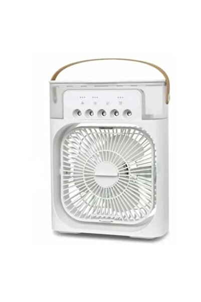 stuffix Ventilator umidificator portabil cu lumină de noapte LED, alimentat p...